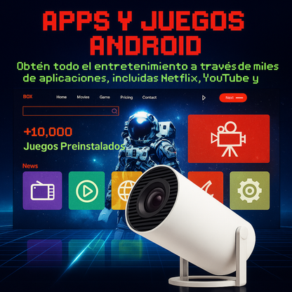 RetroArcade™  Proyector Consola